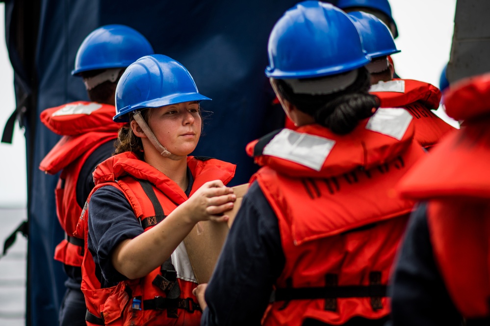 USS Dewey Connected Replenishment