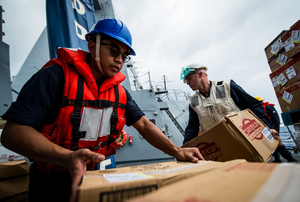 USS Dewey Connected Replenishment