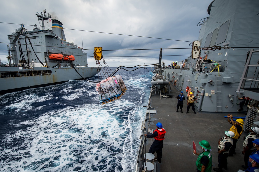 USS Dewey Connected Replenishment