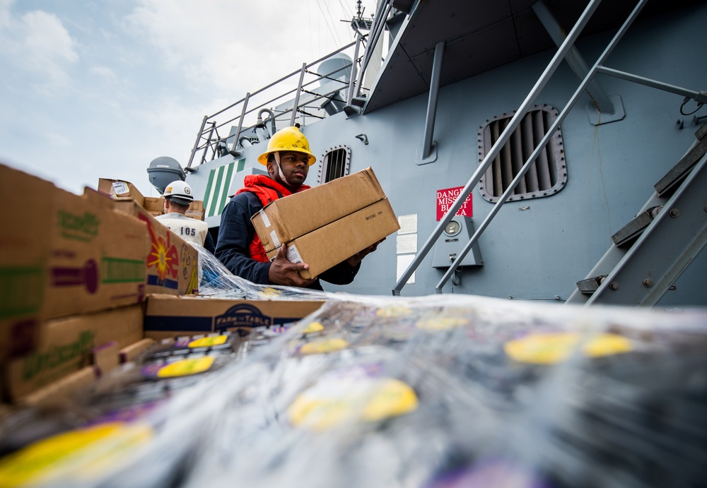 USS Dewey Connected Replenishment