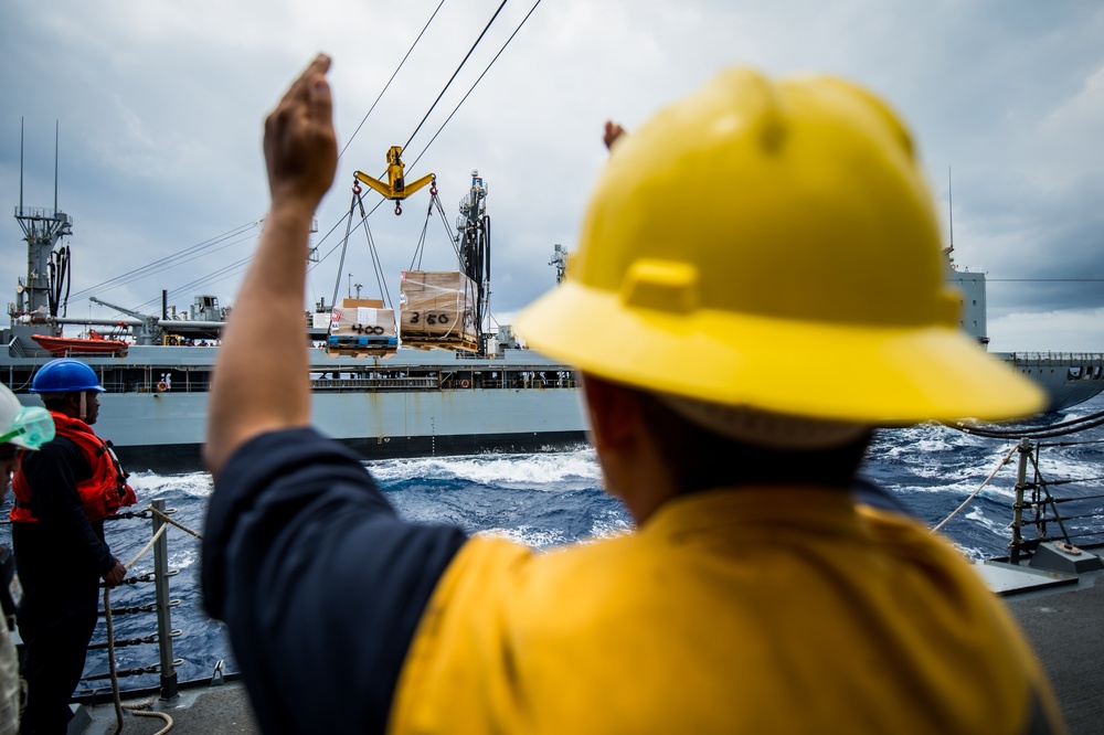 USS Dewey Connected Replenishment