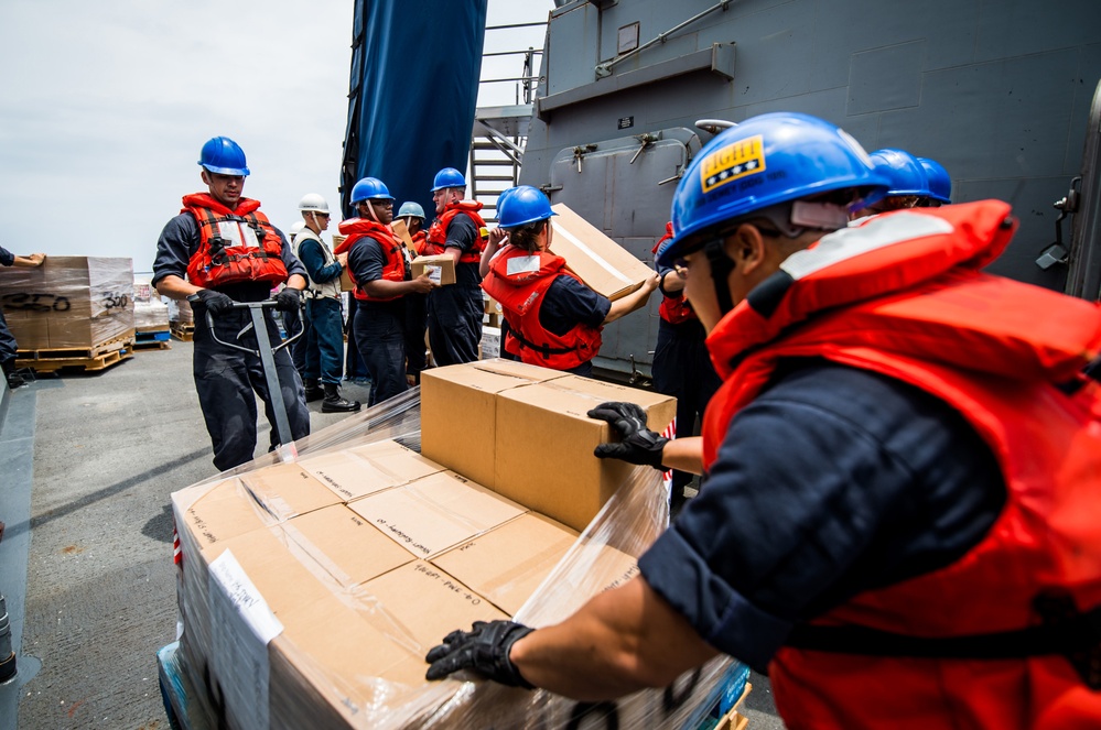 USS Dewey Connected Replenishment