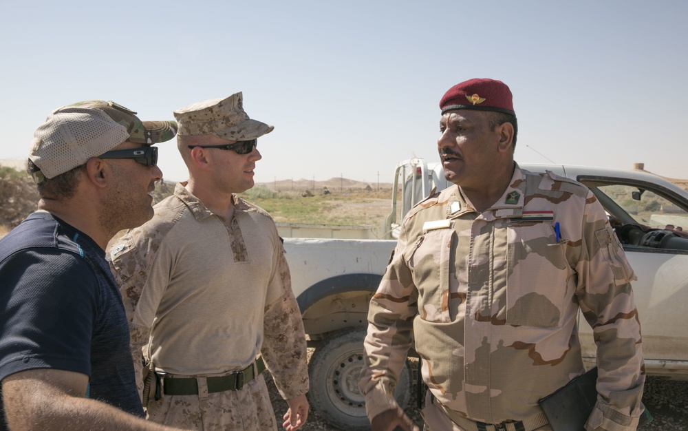 8th Iraqi Army Division visit