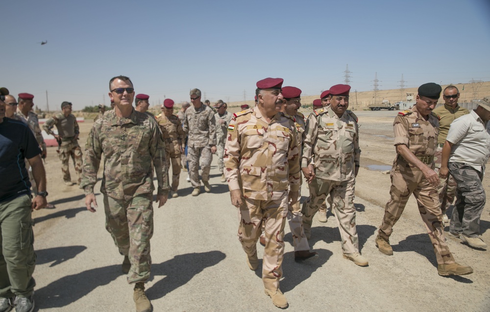 8th Iraqi Army Division visit