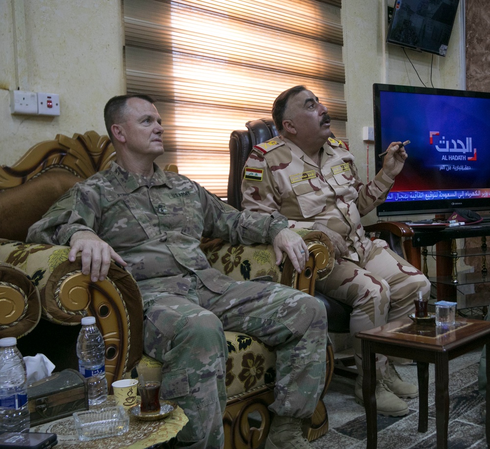 8th Iraqi Army Division visit