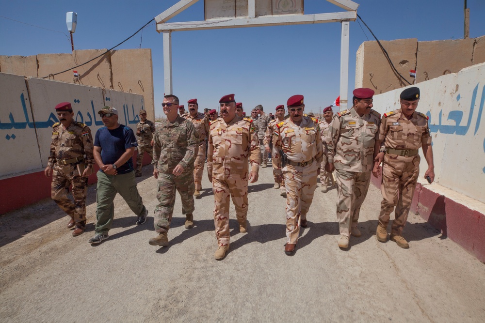 8th Iraqi Army Division visit