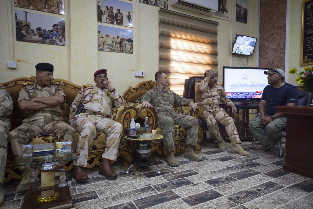 8th Iraqi Army Division visit