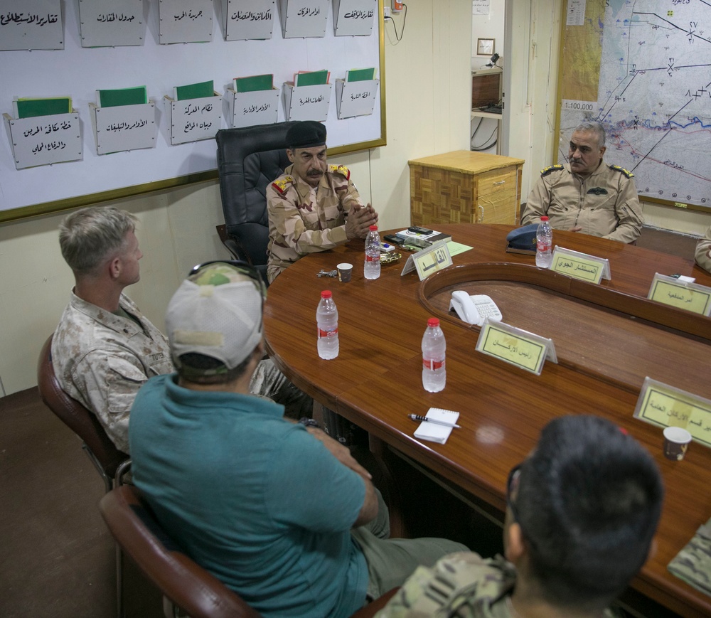 8th Iraqi Army Division visit