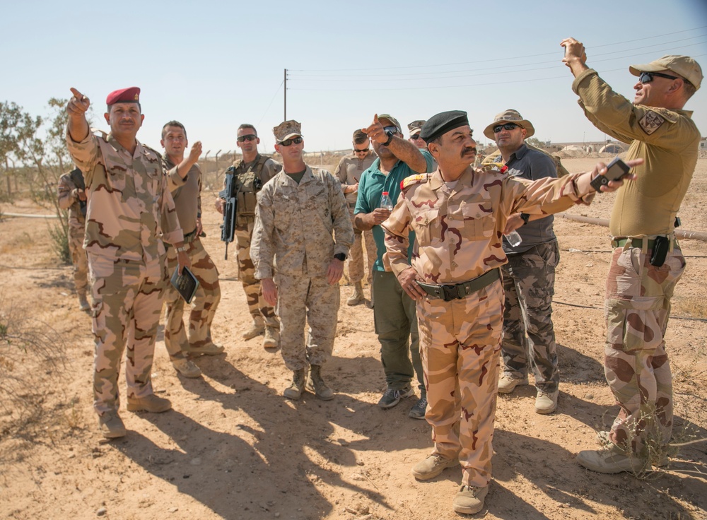 8th Iraqi Army Division visit