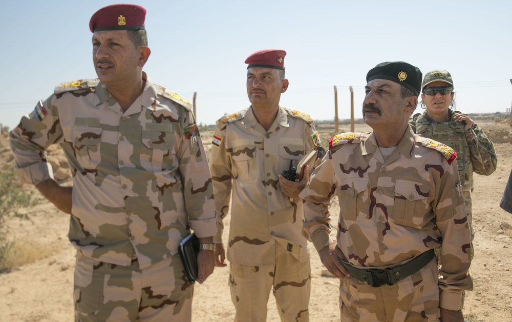 8th Iraqi Army Division visit