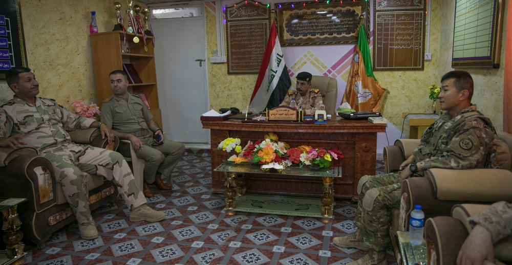 8th Iraqi Army Division visit