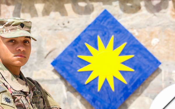 Gaining experience: California Guardsman earns ‘combat patch’