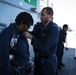 USS Mount Whitney (LCC 20) conducts safety stand down training