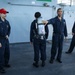 USS Mount Whitney (LCC 20) conducts safety stand down training