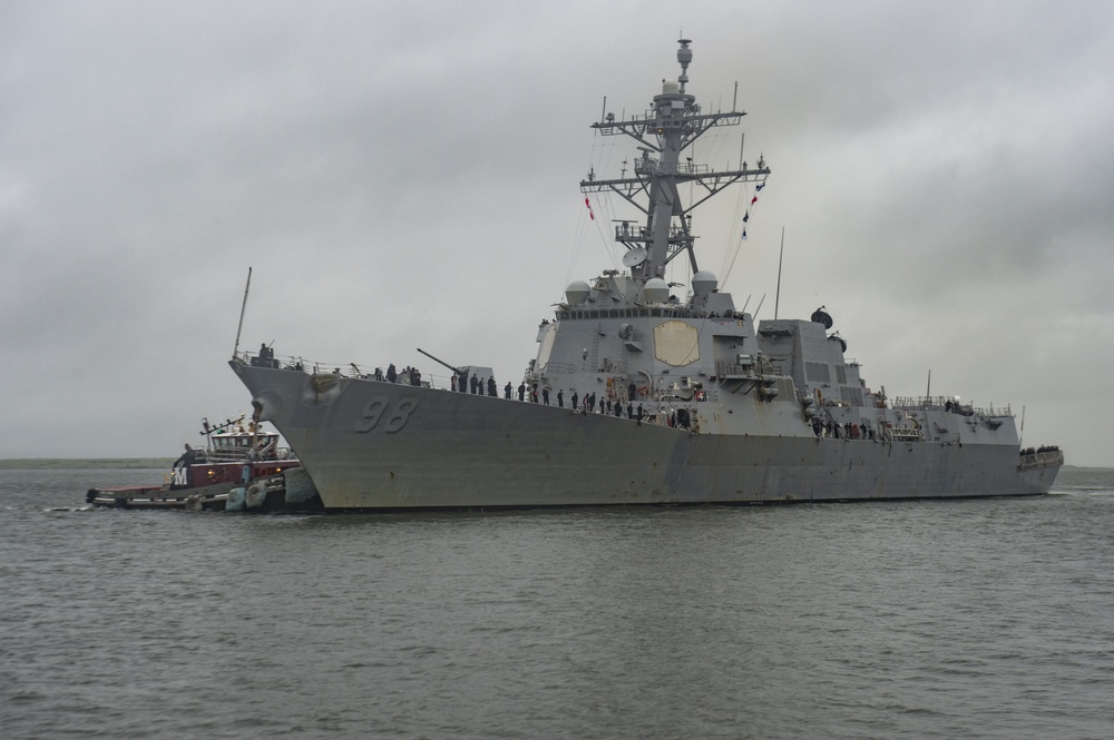 USS Forrest Sherman (DDG 98) Homecoming