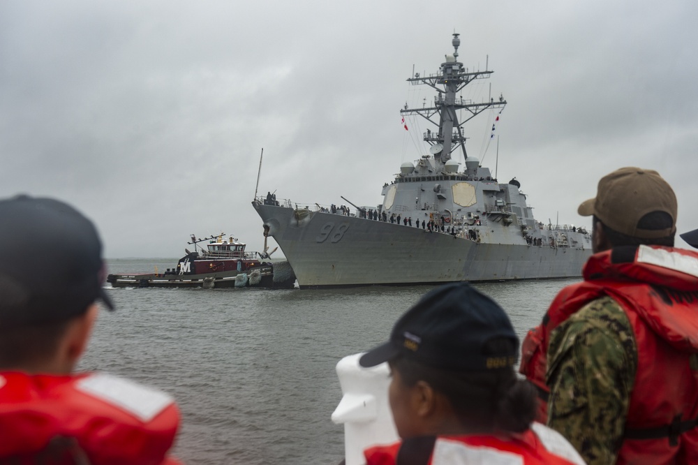 USS Forrest Sherman (DDG 98) Homecoming