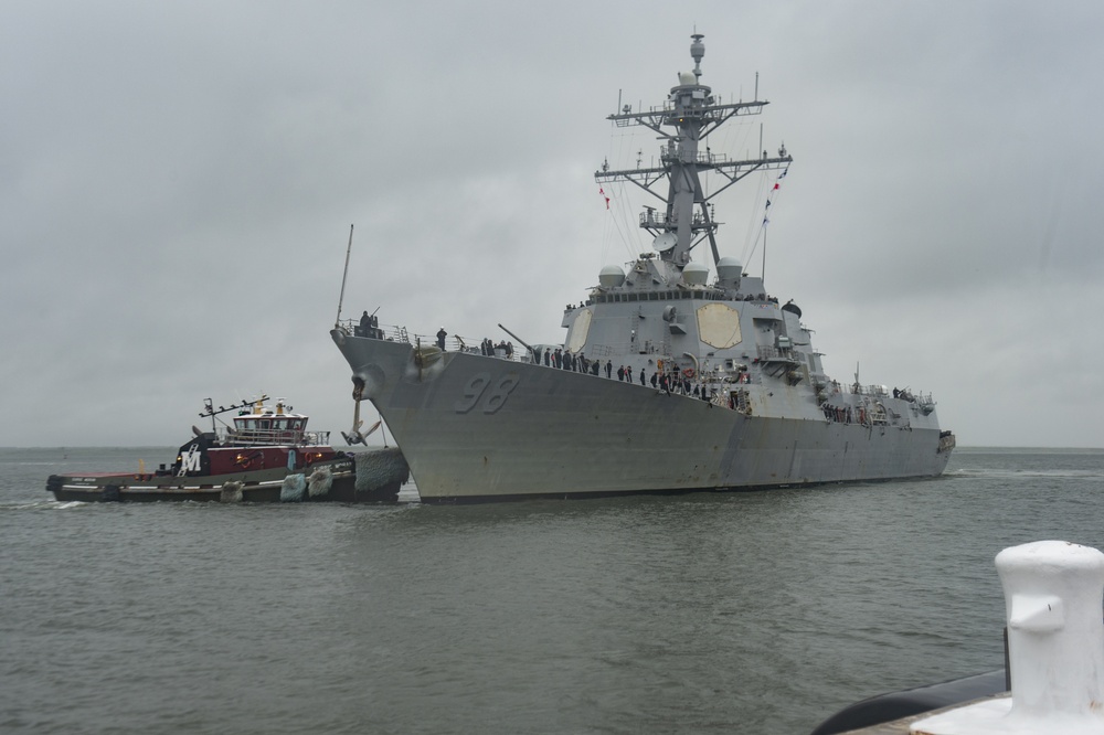 USS Forrest Sherman (DDG 98) Homecoming