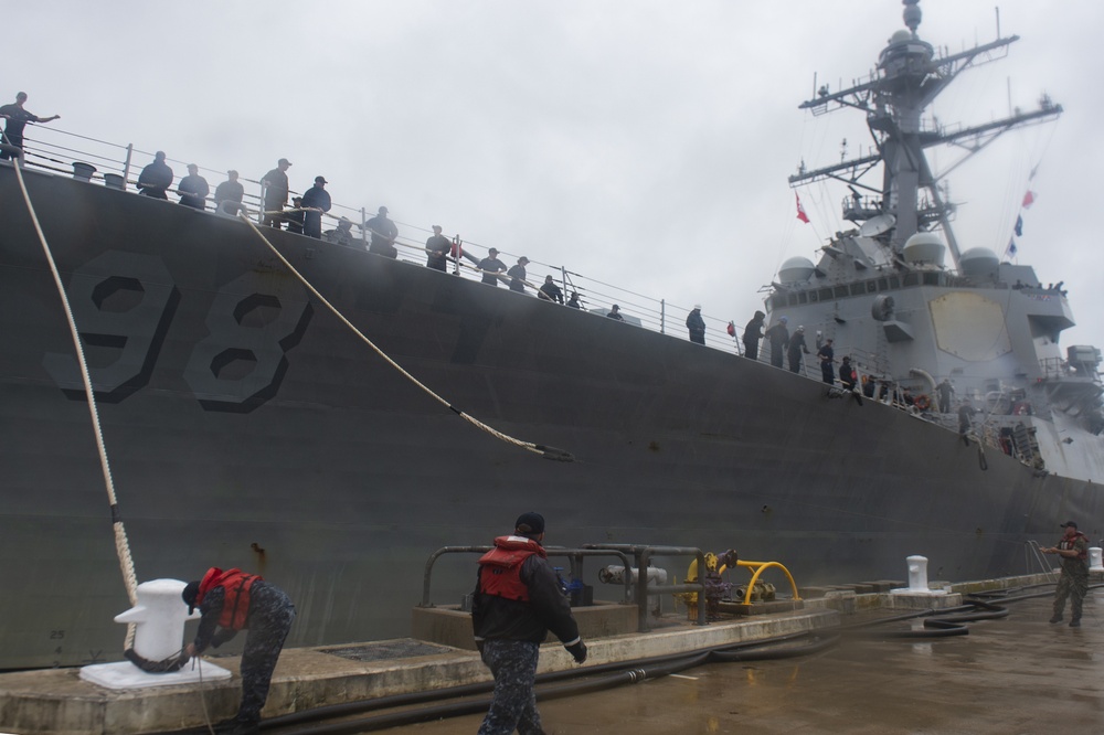 USS Forrest Sherman (DDG 98) Homecoming