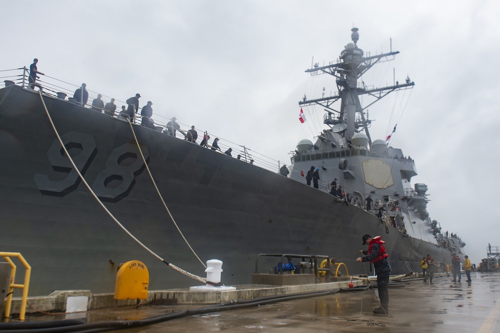 USS Forrest Sherman (DDG 98) Homecoming