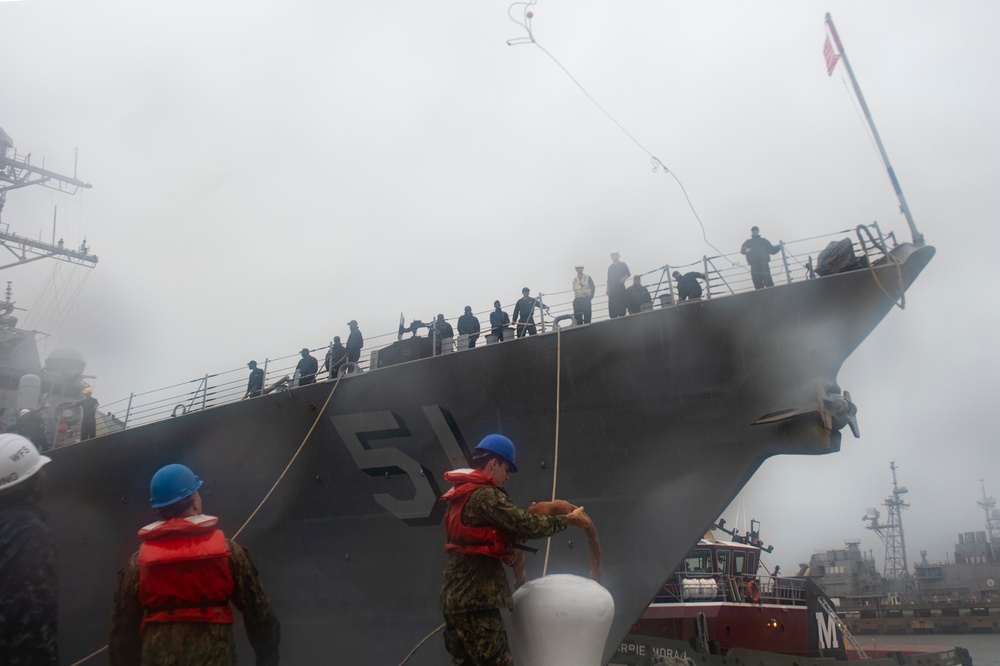 USS Arleigh Burke (DDG 51) Homecoming