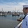 USNS Mercy Sailors man the rails as the ship returns to homeport after completion of Pacific Partnership 2018, participation in RIMPAC 2018