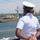 USNS Mercy Sailors man the rails as the ship returns to homeport after completion of Pacific Partnership 2018, participation in RIMPAC 2018