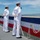 USNS Mercy Sailors man the rails as the ship returns to homeport after completion of Pacific Partnership 2018, participation in RIMPAC 2018
