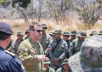 RIMPAC leadership tours Pohakuloa Training Area