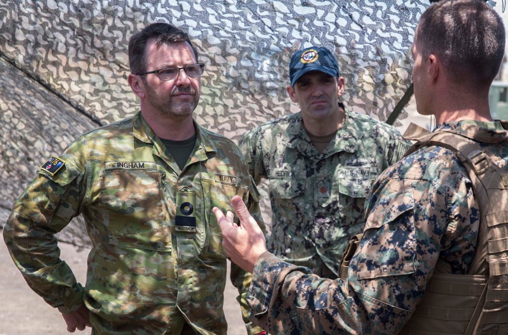 RIMPAC Leadership Tours Pohakuloa Training Area