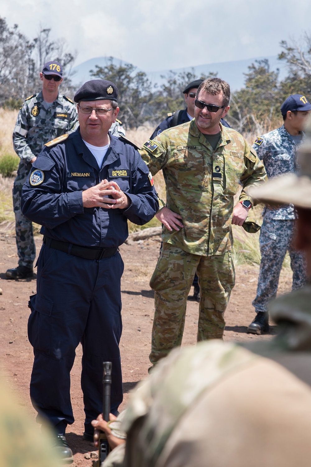 RIMPAC leadership meets US, Chilean, Philippines, and ROK Marines