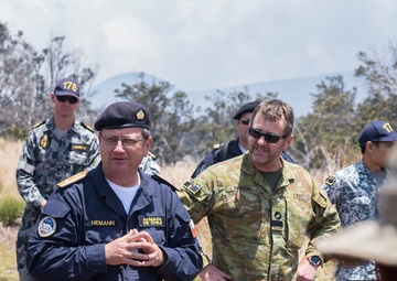 RIMPAC leadership meets US, Chilean, Philippines, and ROK Marines