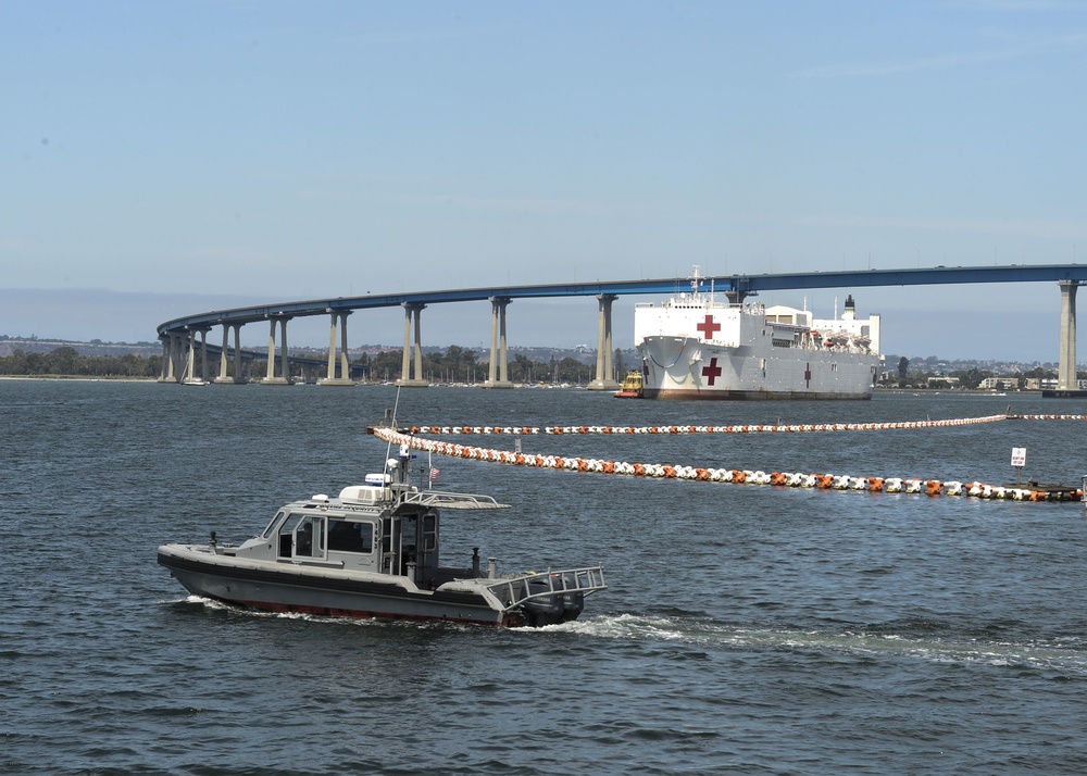 USNS Mercy Returns