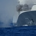 HMCS Vancouver participates in gunnery exercise with with KRI Martadinata during RIMPAC 2018