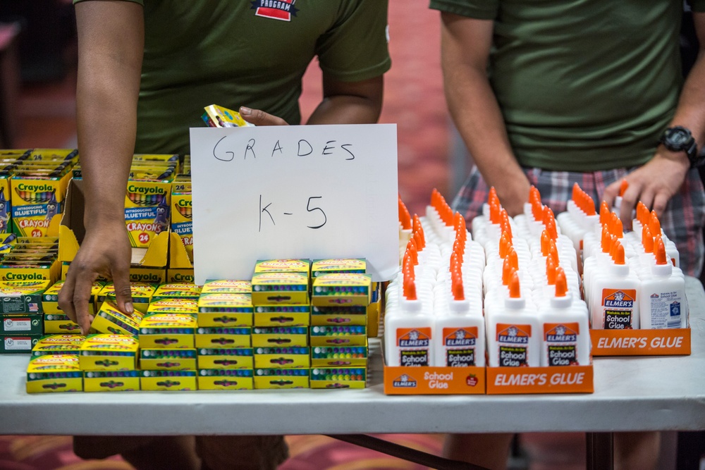 MCCS and Operation Homefront host Back to School Brigade
