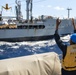 USS Preble (DDG 88) conducts replenishment-at-sea during RIMPAC 2018