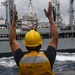 USS Sterett conducts replenishment-at-sea with USNS Henry J. Kaiser
