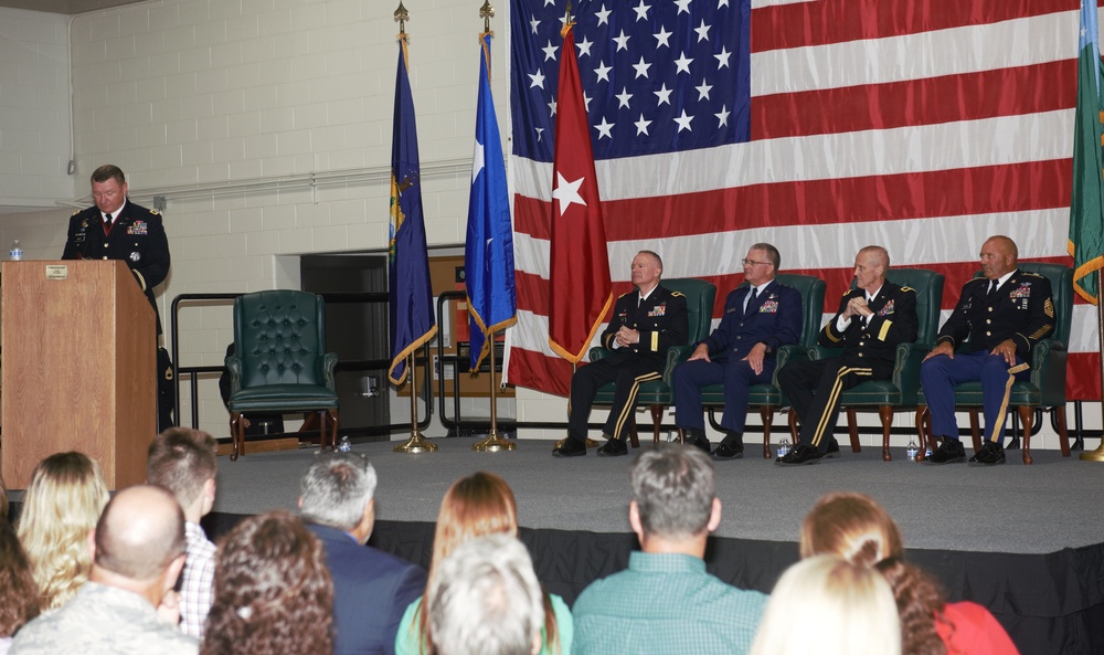Change of Command and Retirement Ceremony