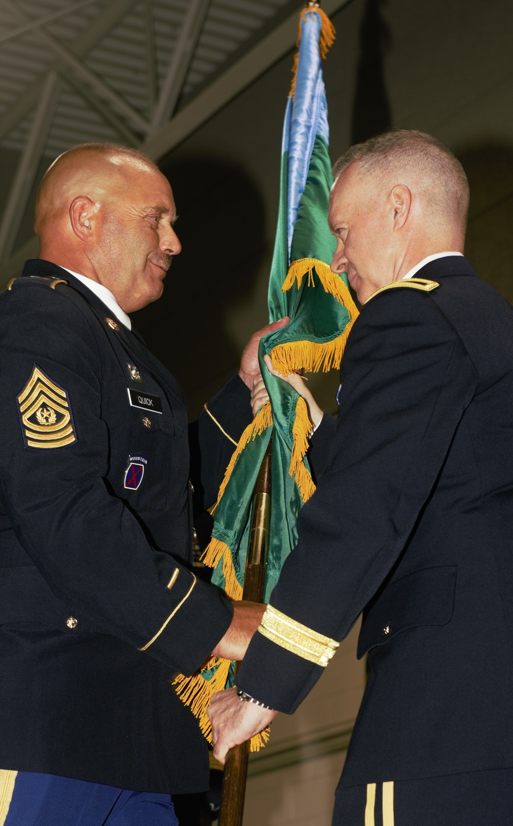 Change of Command and Retirement Ceremony