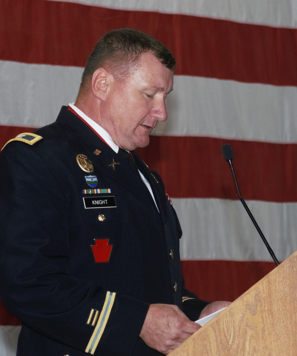 Change of Command and Retirement Ceremony
