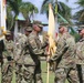passing of colors signifies new Theater Support Group command