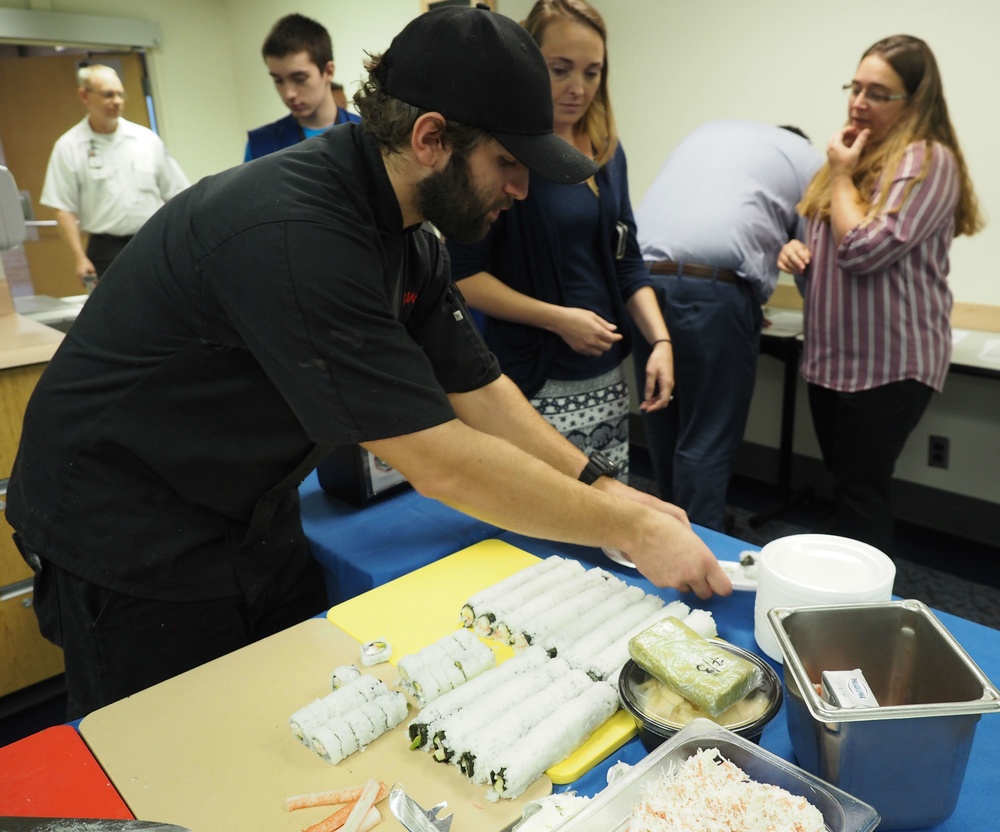 Sushi, yogurt help VA Omaha staff make improvements toward personal healthy lifestyle