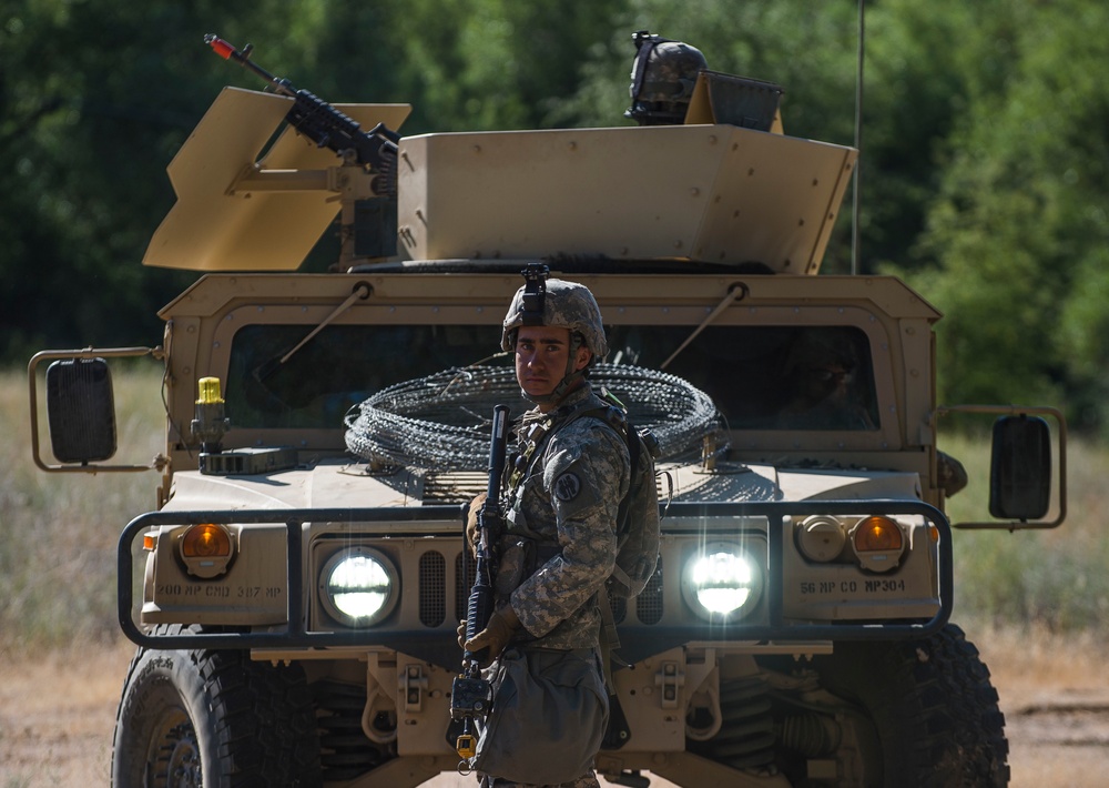 Combat engineers breach through enemy territory to gain ground