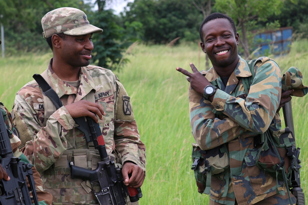 10th Mountain, Ghana Armed Forces participate in UA18 FTX