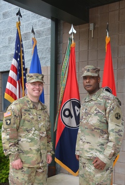 Quartermaster Commander and CSM duo relinquish command 24 hours apart: shares what made their tenure a success