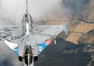 Gunfighters participate in Sky Avenger 2018