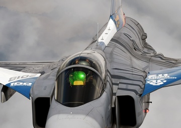 Gunfighters participate in Sky Avenger 2018