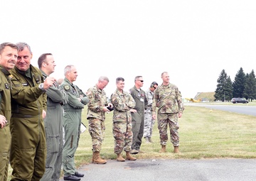 Gunfighters participate in Sky Avenger 2018