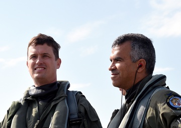 Gunfighters participate in Sky Avenger 2018