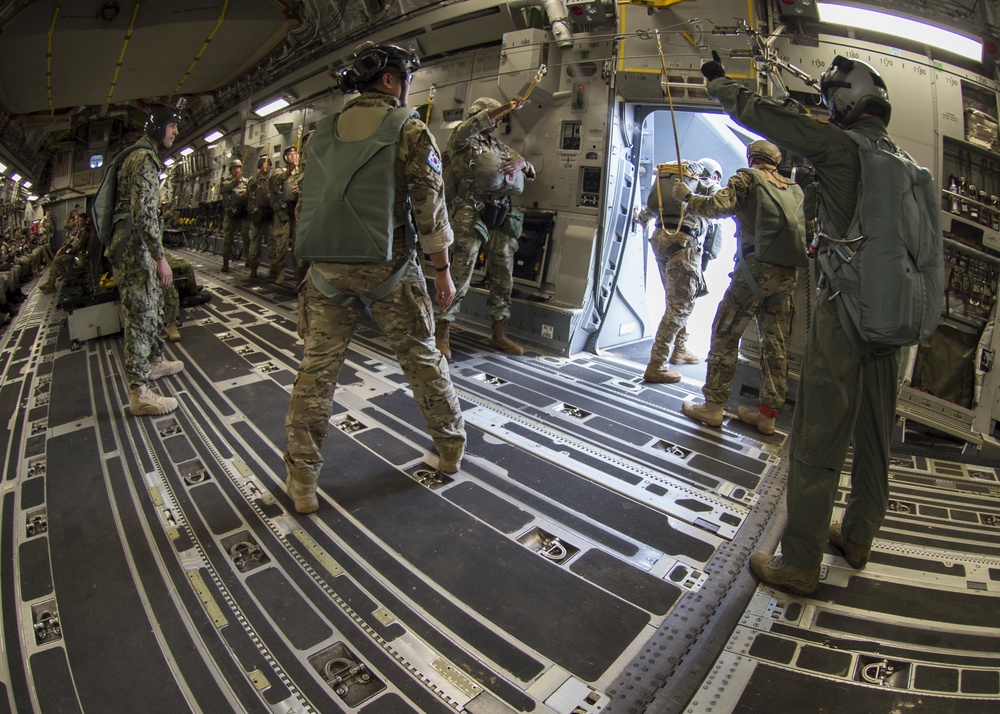 Special Operations Command Pacific and Multinational SOF Members Conduct Airborne Training during RIMPAC