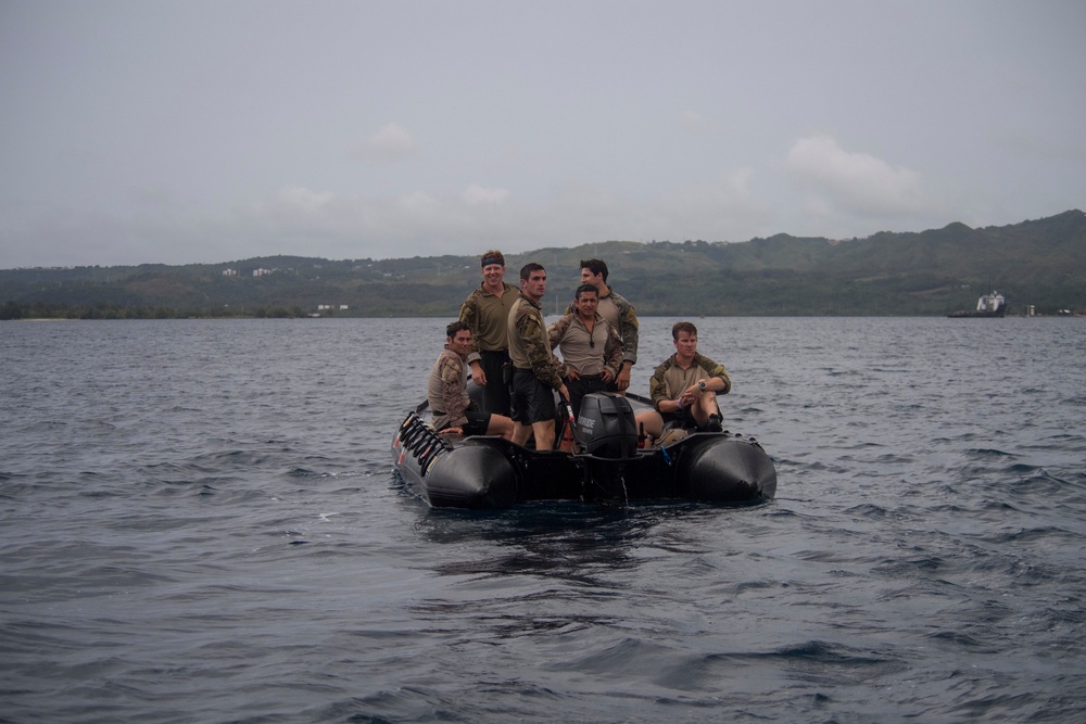 EOD Conducts Static Line Jumps